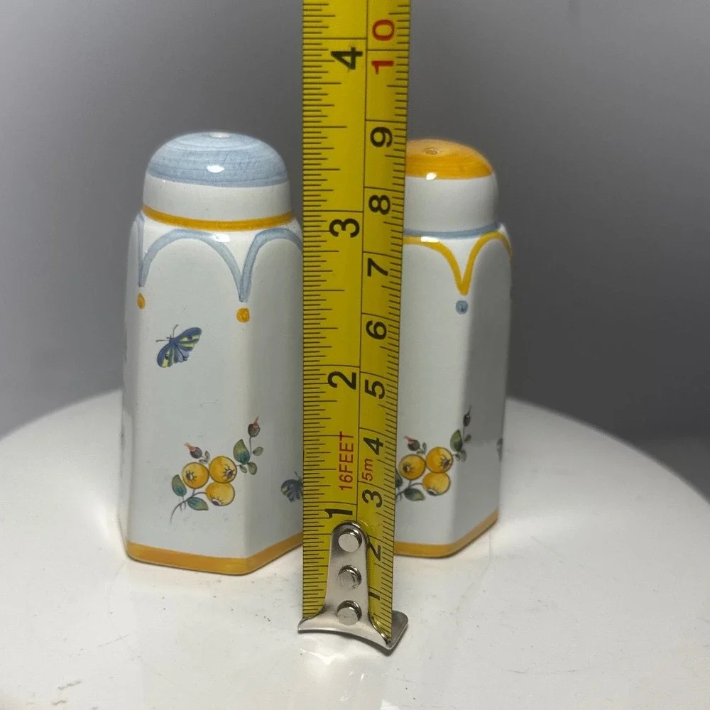 Unbranded Salt and Pepper Shakers OS Multicolor Excellent Bird Fruit Hexagon